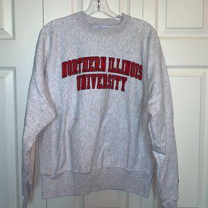 NIU Champion Crewneck Sweatshirt